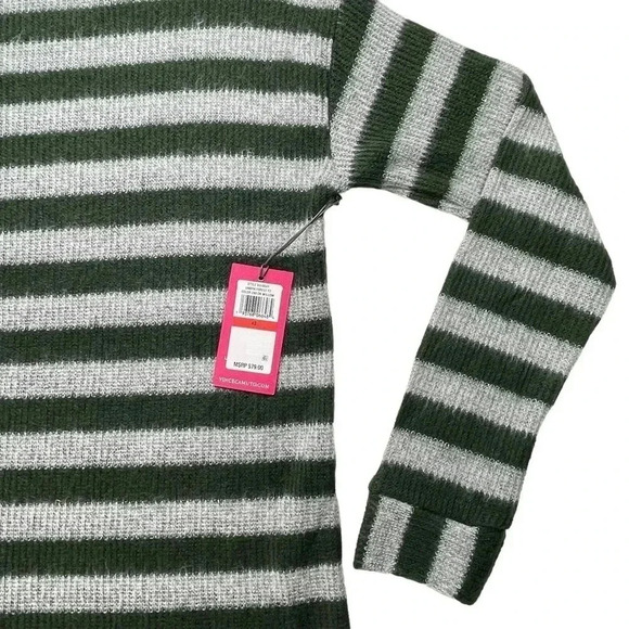 Vince Camuto Umbra Forest Striped Womens Top Size XS - Picture 3 of 6